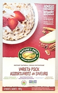 Instant Oatmeal - Variety Pack (Nature's Path)